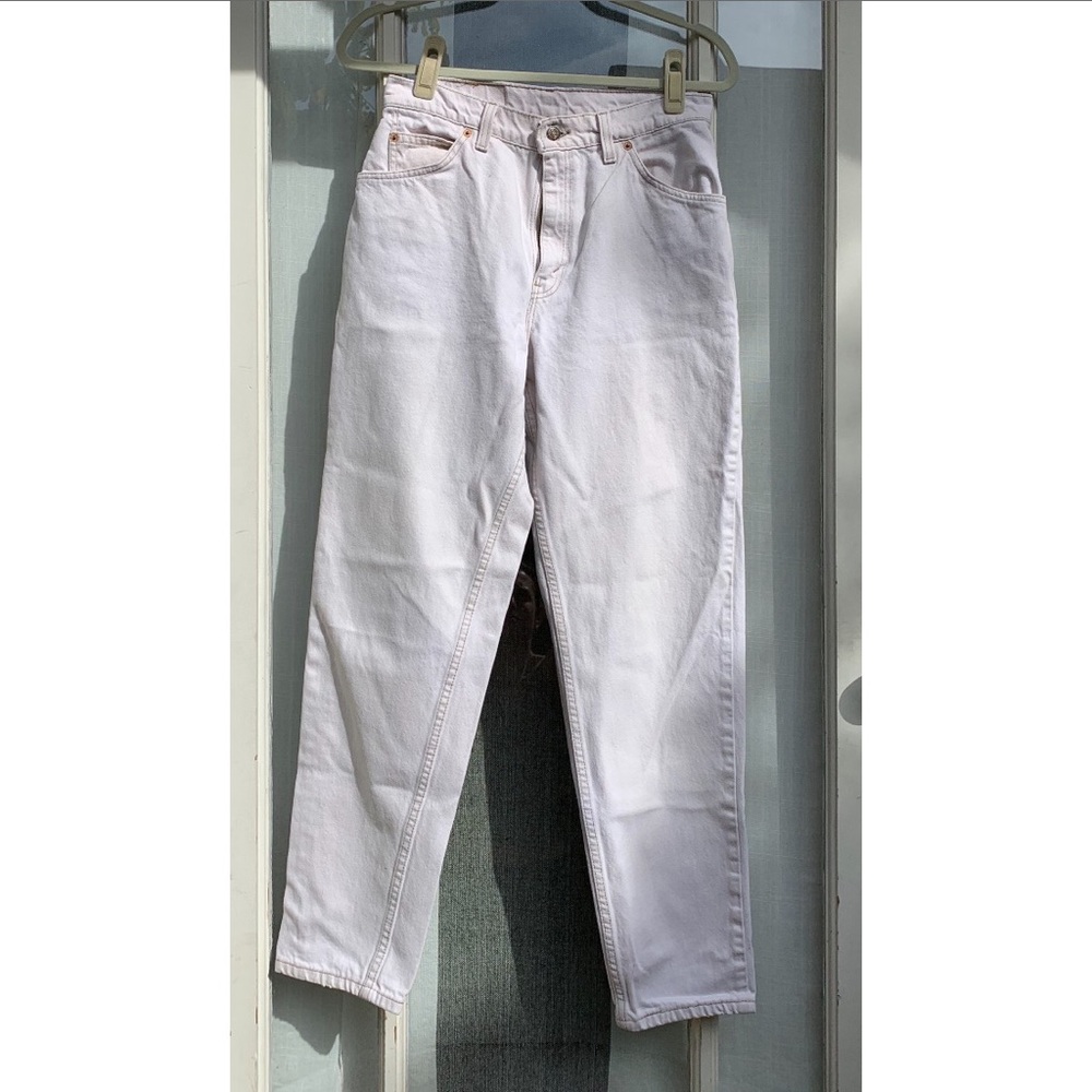 Levis 951 Vintage Cream Relaxed Fit Tapered Leg 10